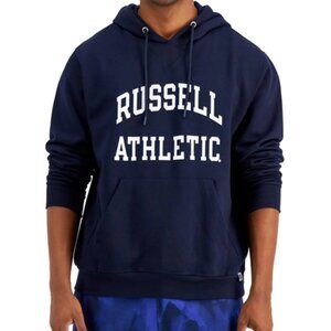 Russell Athletic Men's Hoodie Graphic Logo Top Size S